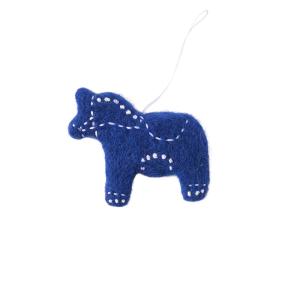LITTLE HANGINGS, DALA HORSE, blue
