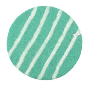 SEAT CUSHION 25, green-stripes