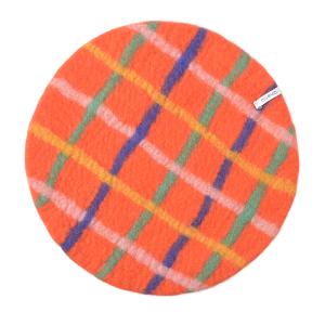 SEAT CUSHION 25, checked-multi