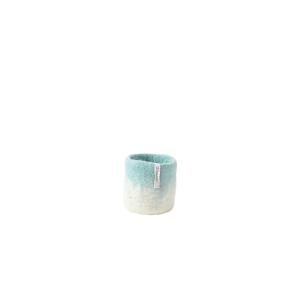 FLOWER POT 18, S, ice blue