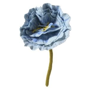 ENDLESS FLOWER, large-peony, dusty blue