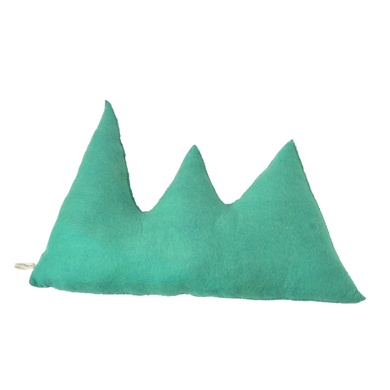 MOUNTAIN, CUSHION, green-mountains
