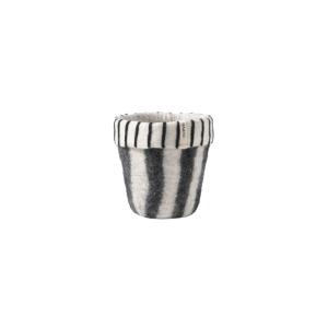 FLOWER POT 20, M, zebra