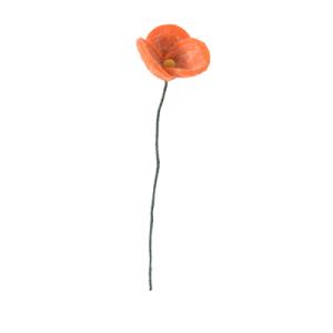 ENDLESS FLOWER, poppy orange
