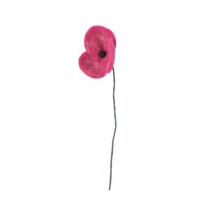ENDLESS FLOWER, poppy fuchsia