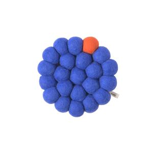 TRIVET, BOLD, electric-blue