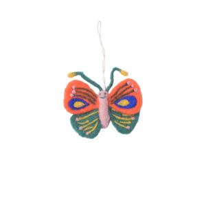 LITTLE HANGINGS, BUTTERFLY, coral