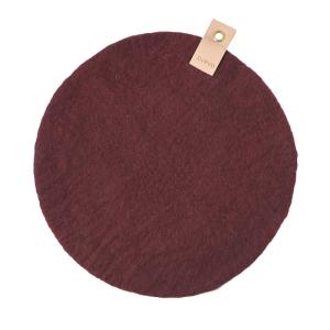 SEAT CUSHION, SOLID, burgundy