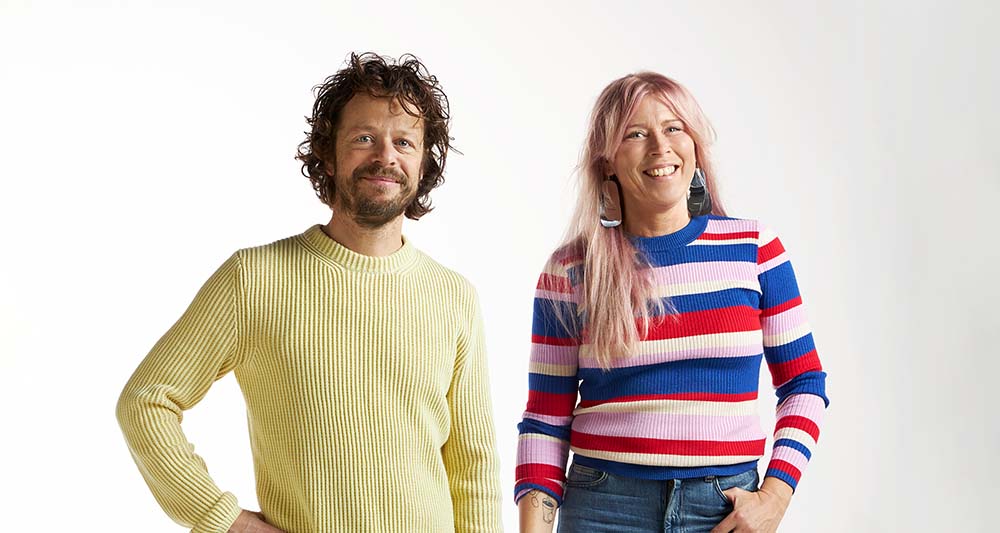 Christoph and Eva, founders of Aveva design