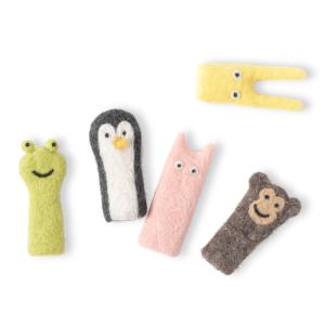 FINGER PUPPETS, 5-pack