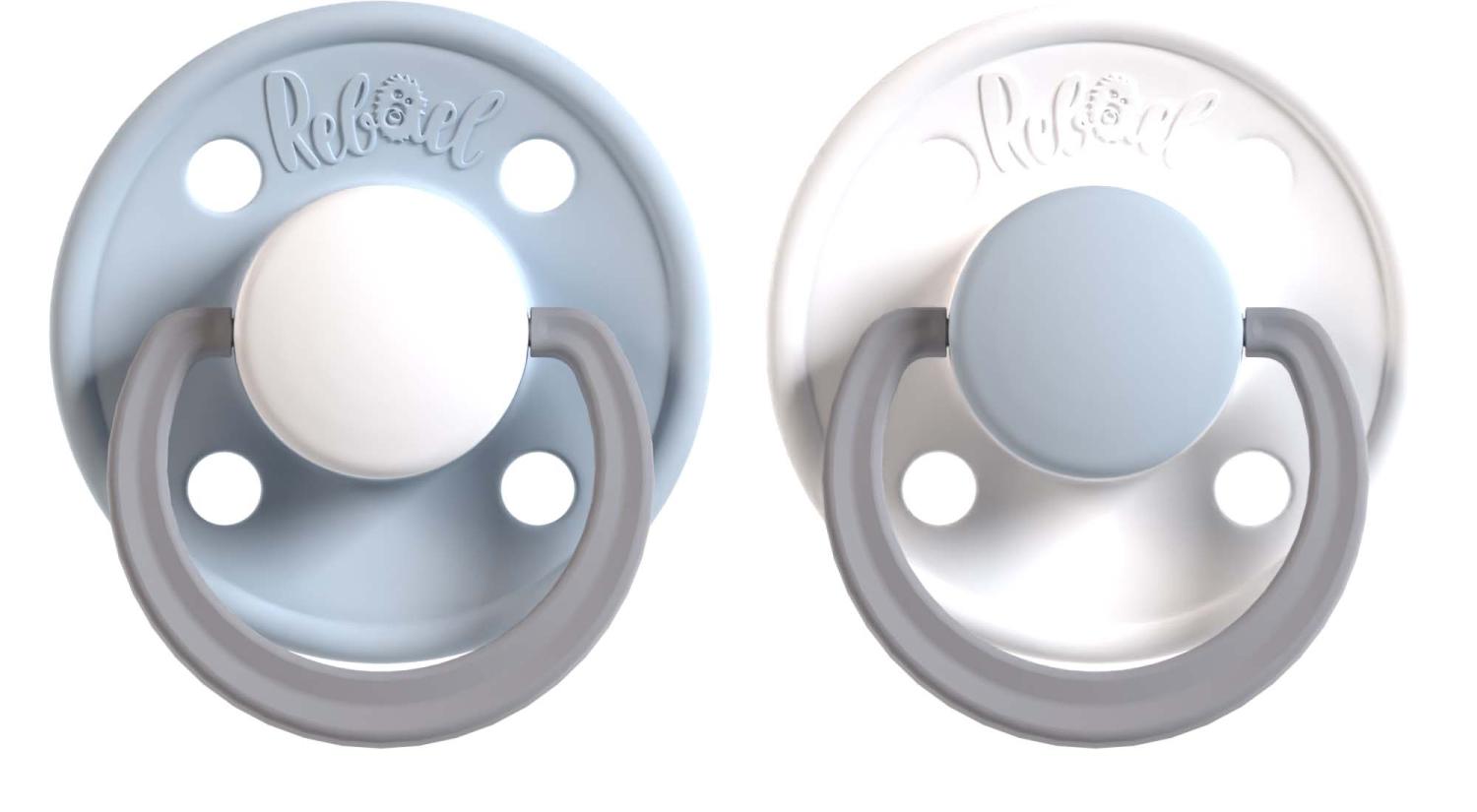 Rebael Pacifier Cold White Pony - Snowy Sky Pony 0-6 months