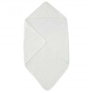 Hooded towel classic white GOTS