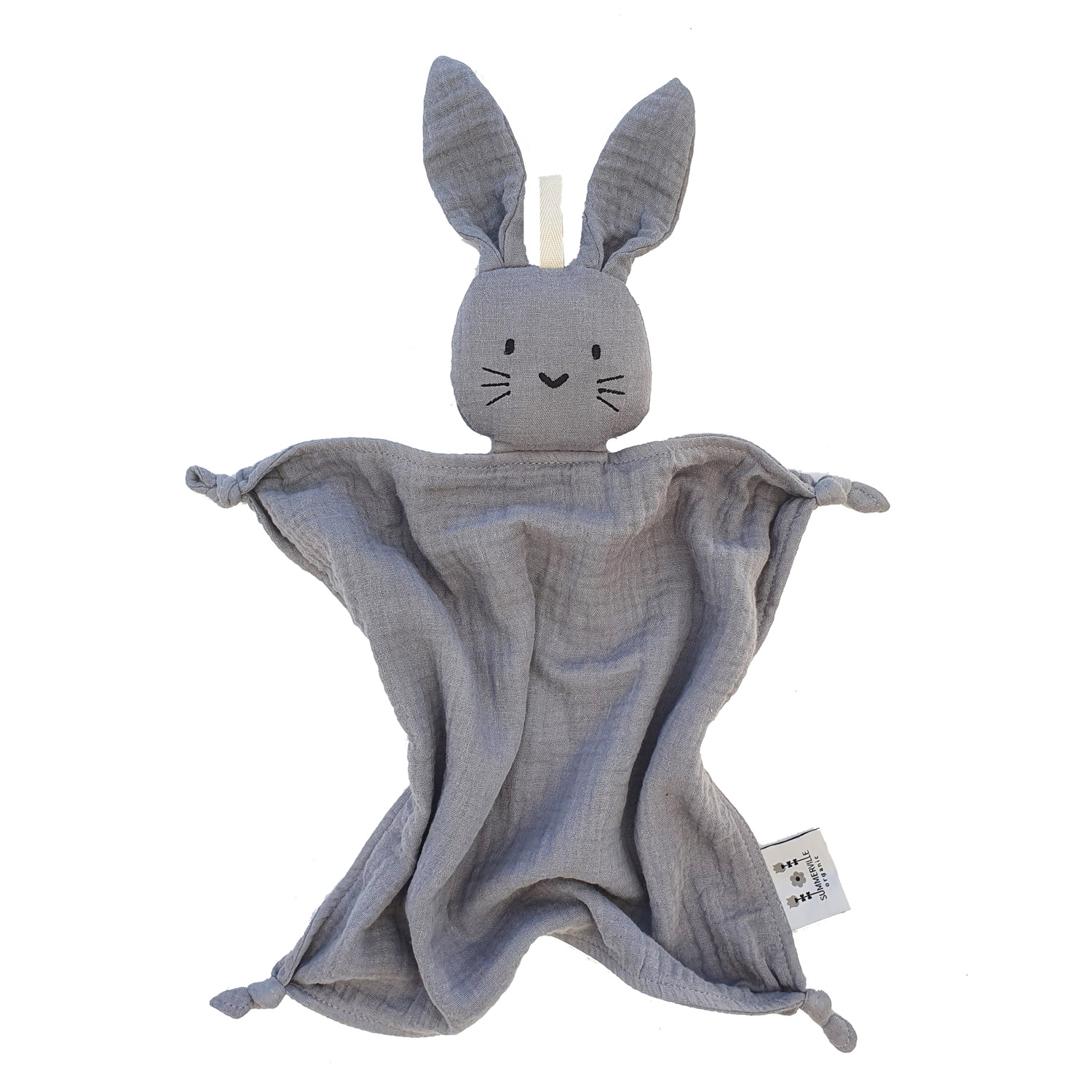 Cuddly rabbit grey GOTS