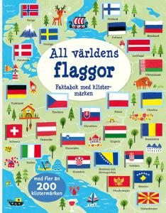 All världens flaggor: faktabok med klistermärken