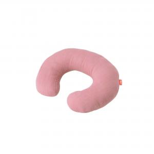 Neck Pillow Muslin Pink