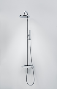 Takdusch Rondo 220 med termostatblandare 160 c/c, Duschbyggarna