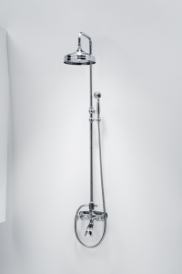 Takdusch Lady med 2-grepps badkarblandare 150 c/c, Duschbyggarna