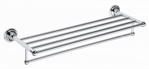 Handdukshylla Classic 66 cm, krom, Duschbyggarna