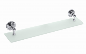 Glashylla Classic 60 cm, krom, Duschbyggarna