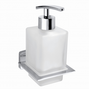 Tvålpump Angle, krom, Duschbyggarna
