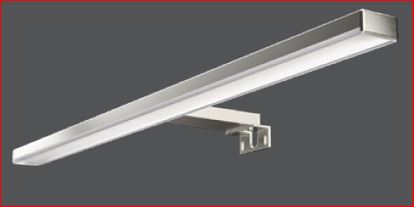 Lumin LED-belysning 500x110x27 mm, förkromad