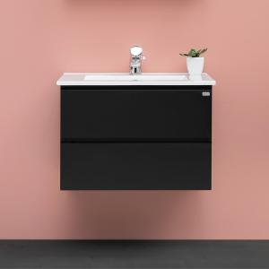 Kommod Slim med grepplist höjd 550 mm, 4Aqua