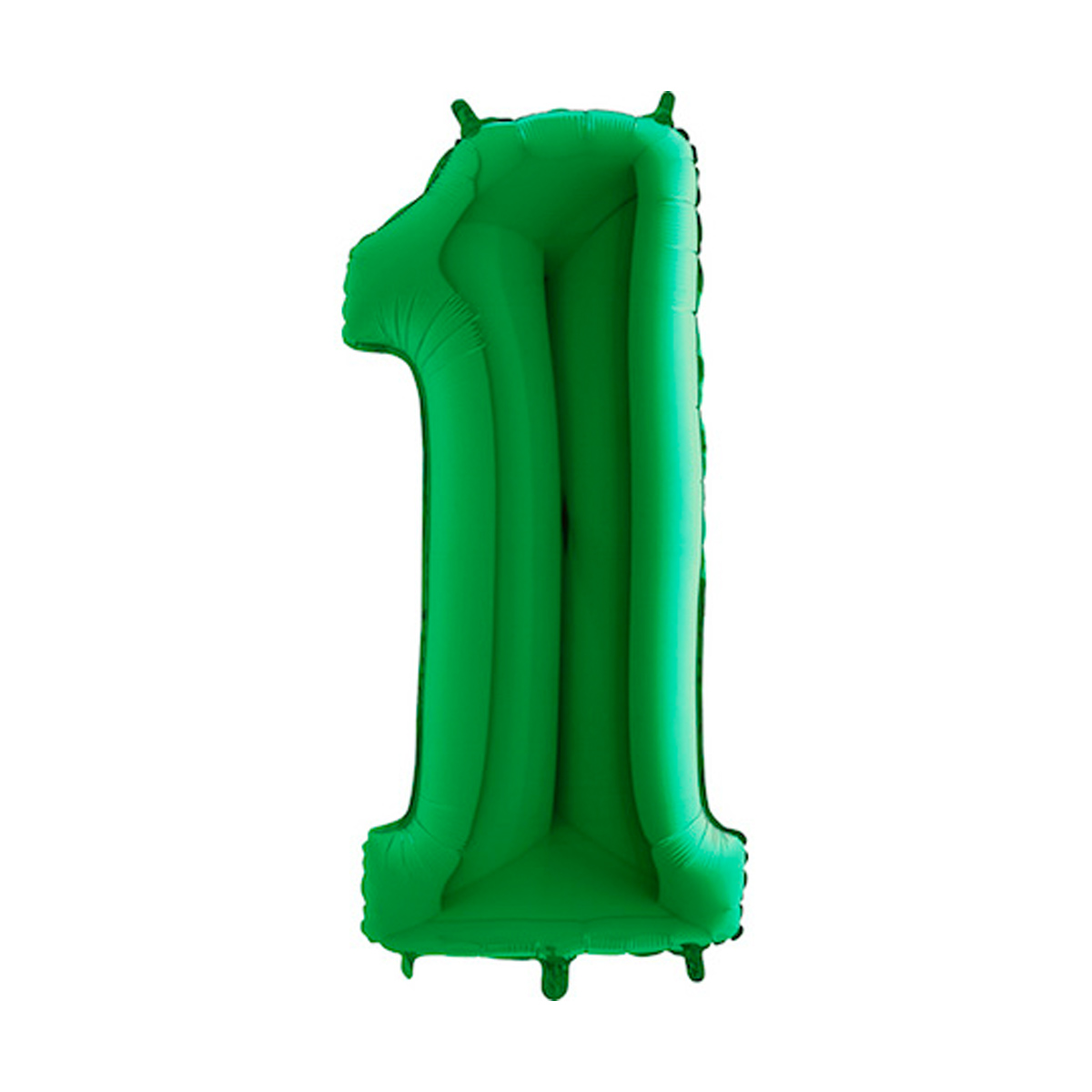 Ballongsiffra - Ett Grön 100 cm