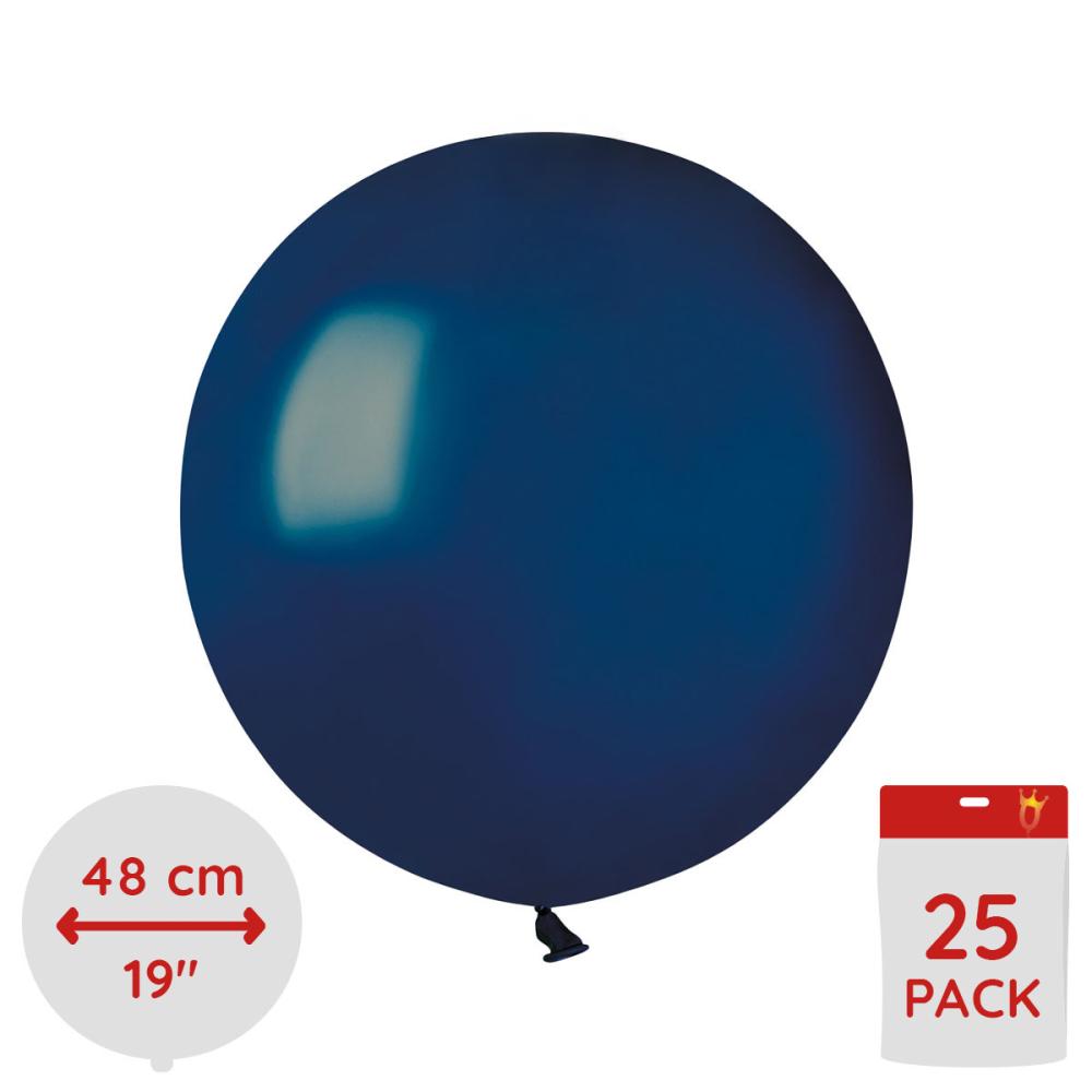 Latexballonger - Navy 48 cm 25-pack