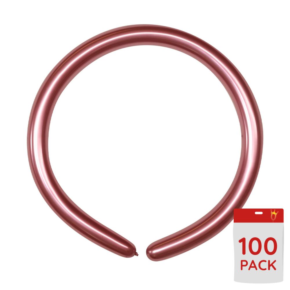 Modelling balloons - Pink Chrome 100-pack