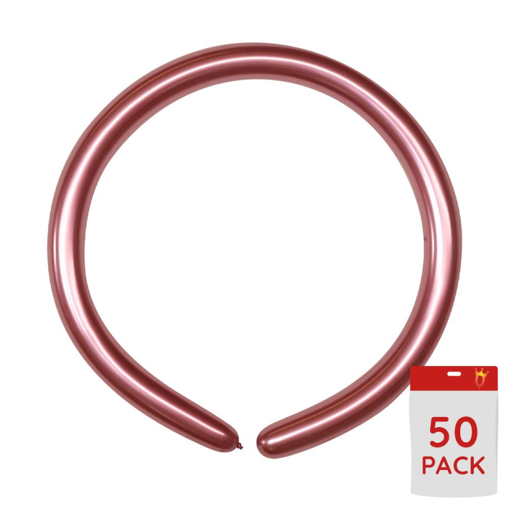 Modelling balloons - Pink Chrome 50-pack