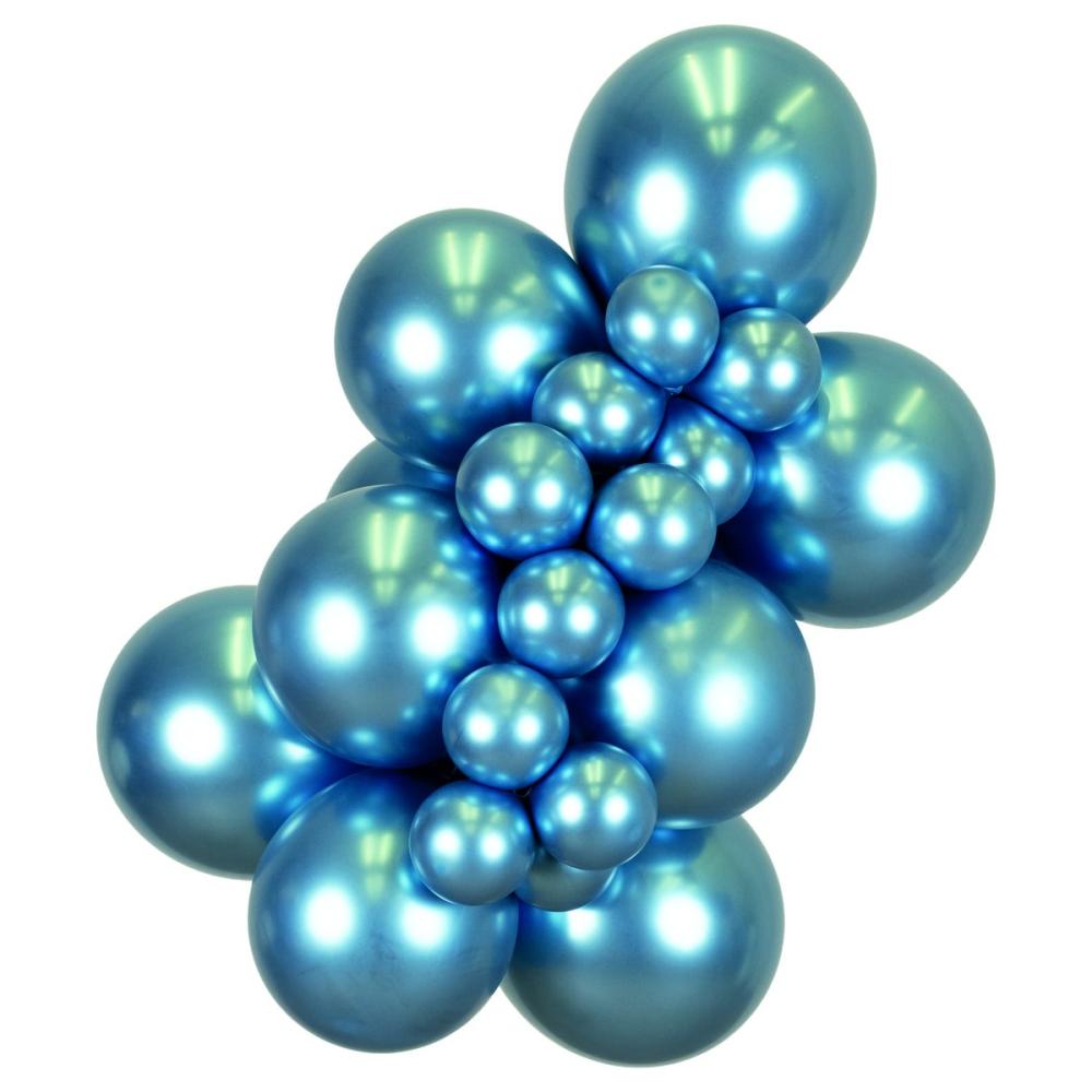 Modelling balloons - Blue Chrome 100-pack