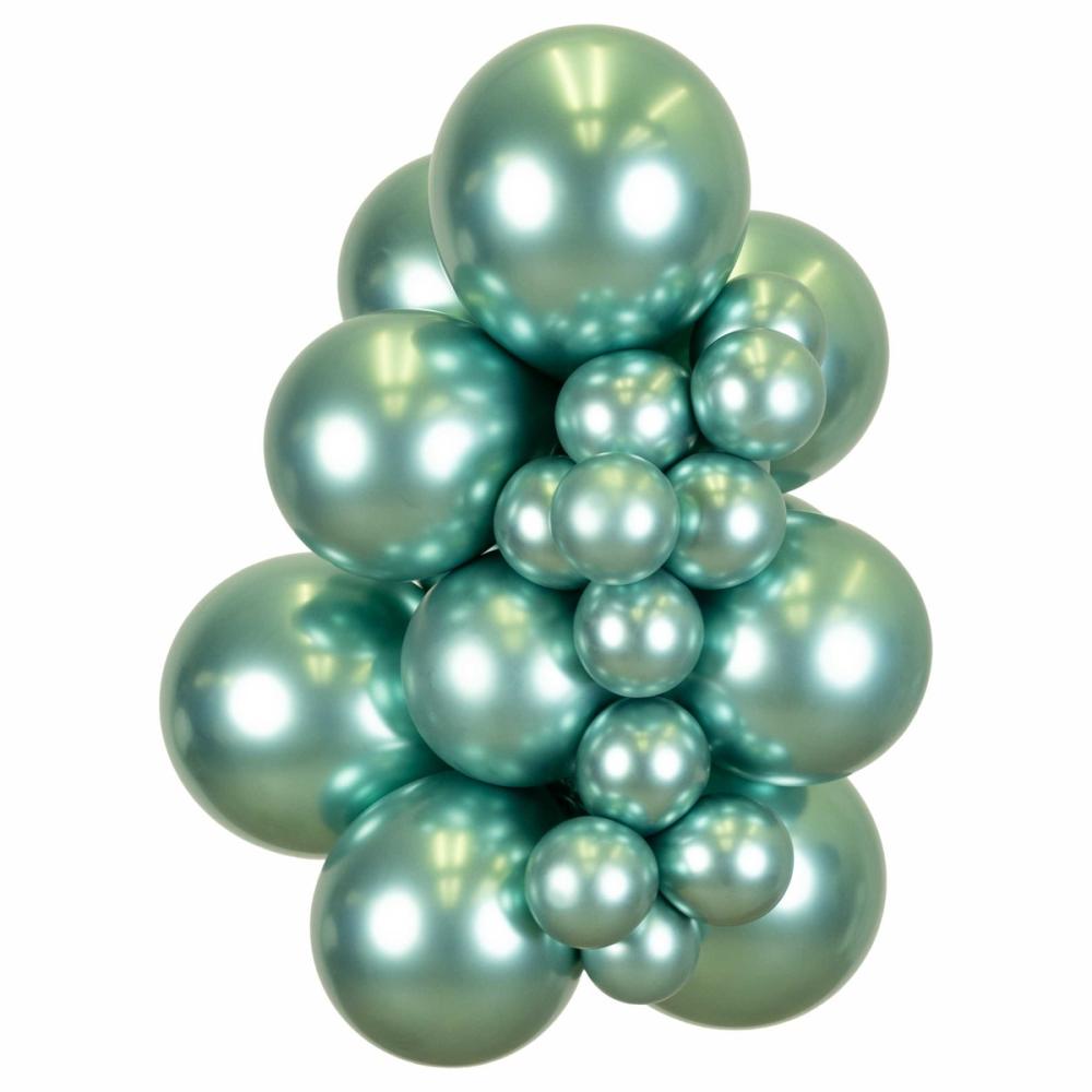 Modelling balloons - Green Chrome 100-pack