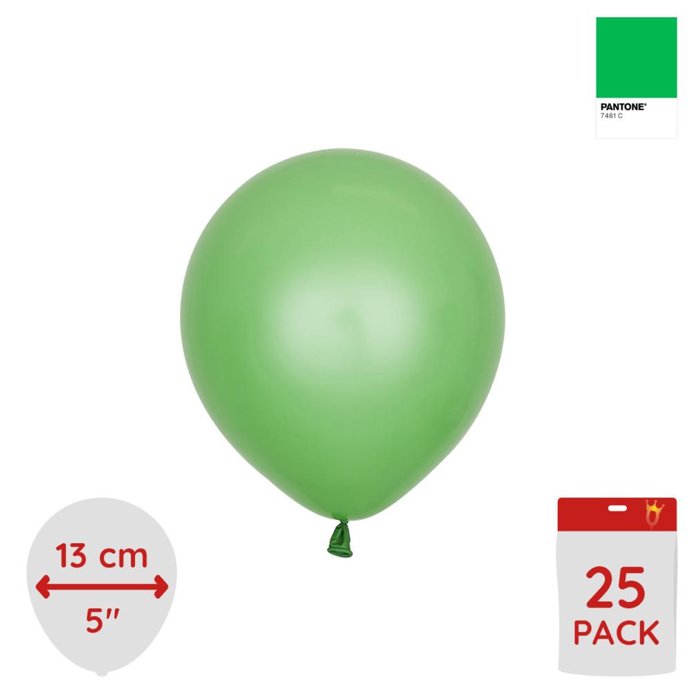 Latexballoons - Green 13 cm 25-pack