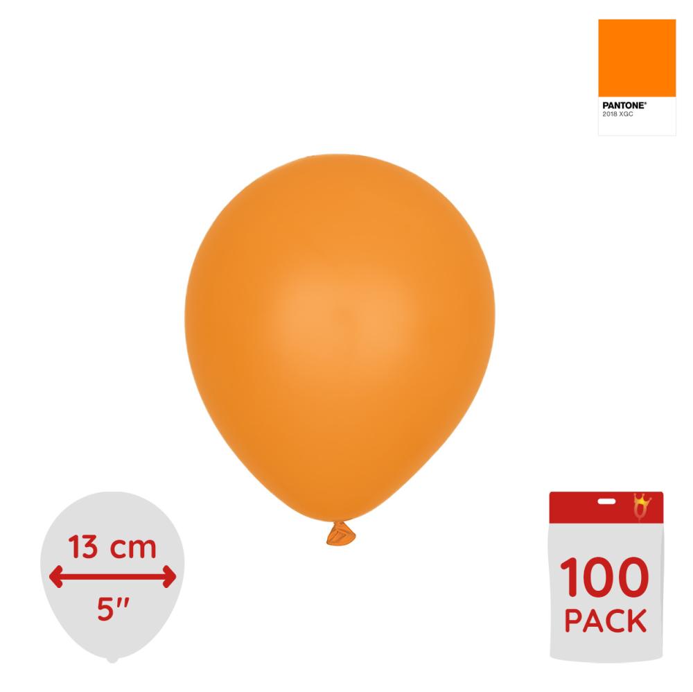 Latexballoons - Orange 13 cm 100-pack