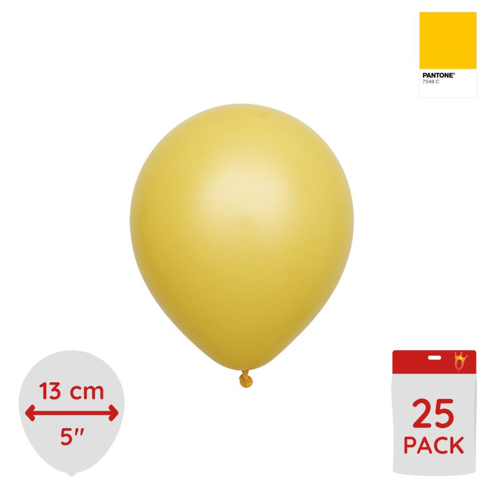 Latexballoons - Amber 13 cm 25-pack