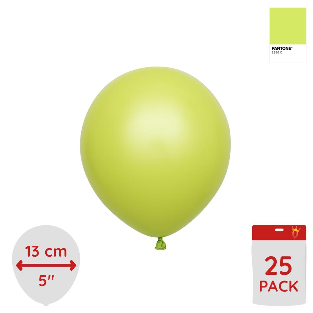Latexballoons - Lime green 13 cm 25-pack