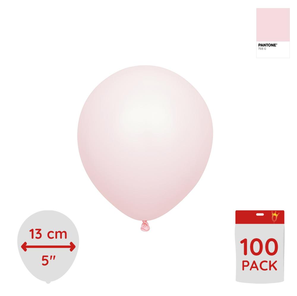 Latexballoons - Light Pink 13 cm 100-pack