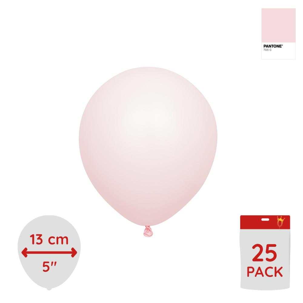 Latexballoons - Light Pink 13 cm 25-pack