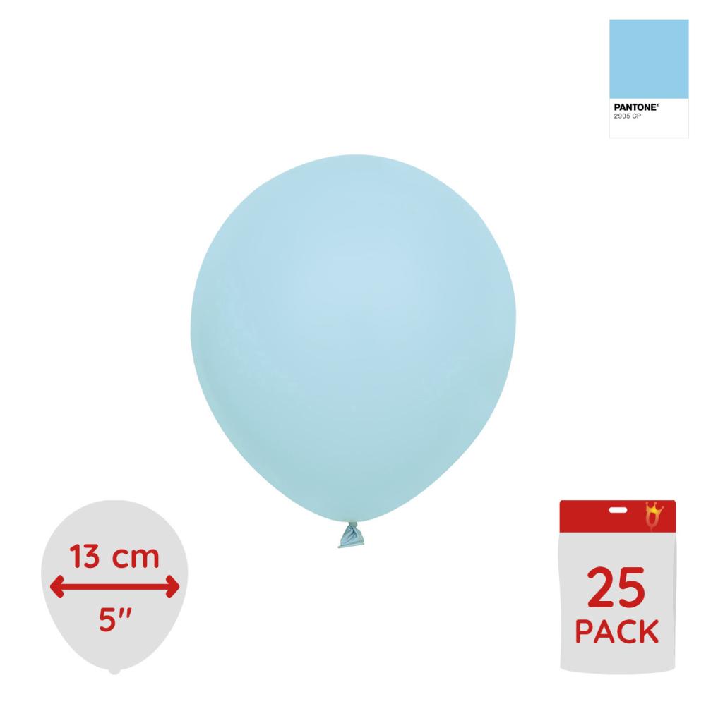 Latexballoons - Baby Blue 13 cm 25-pack