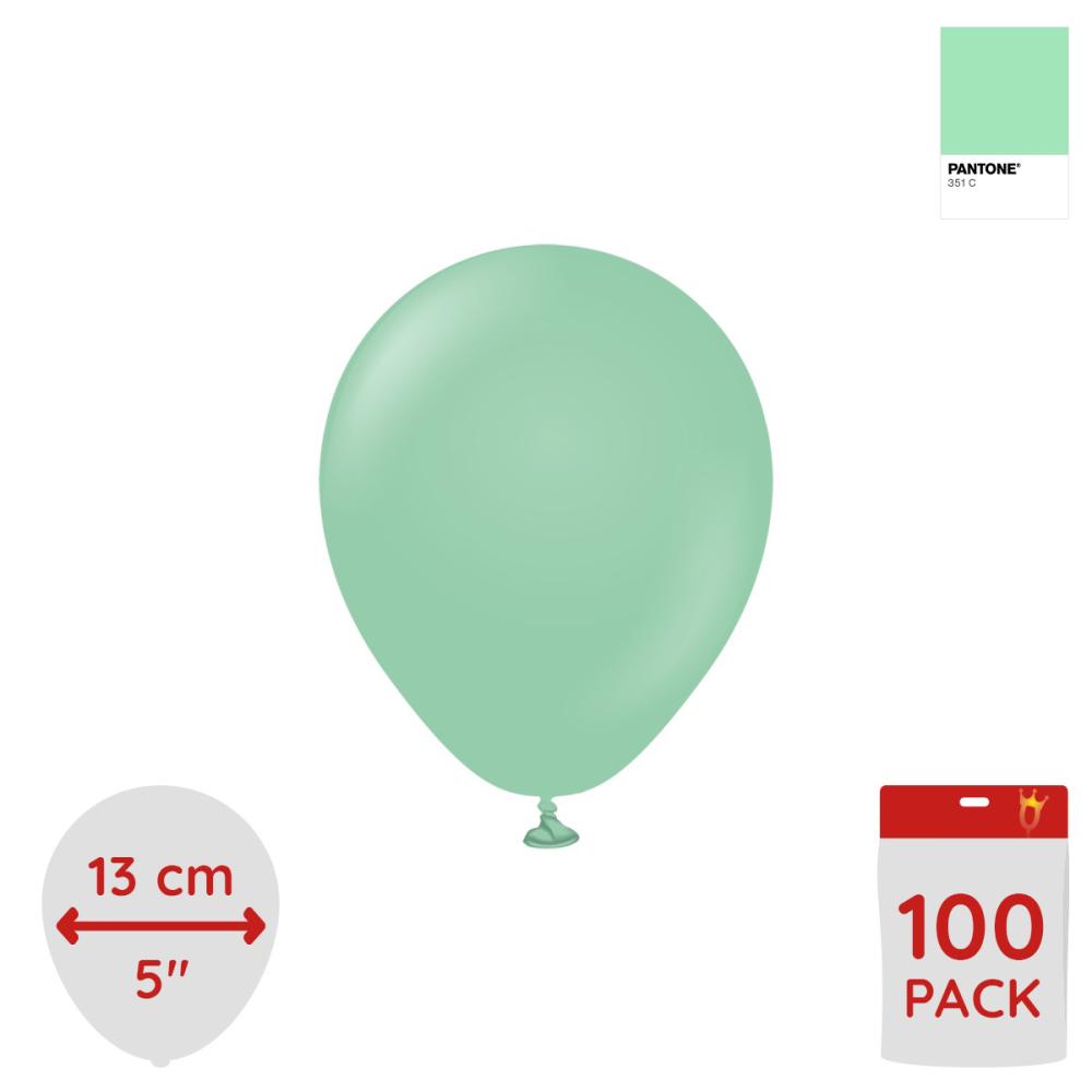Latexballoons - Mint Green 13 cm 100-pack