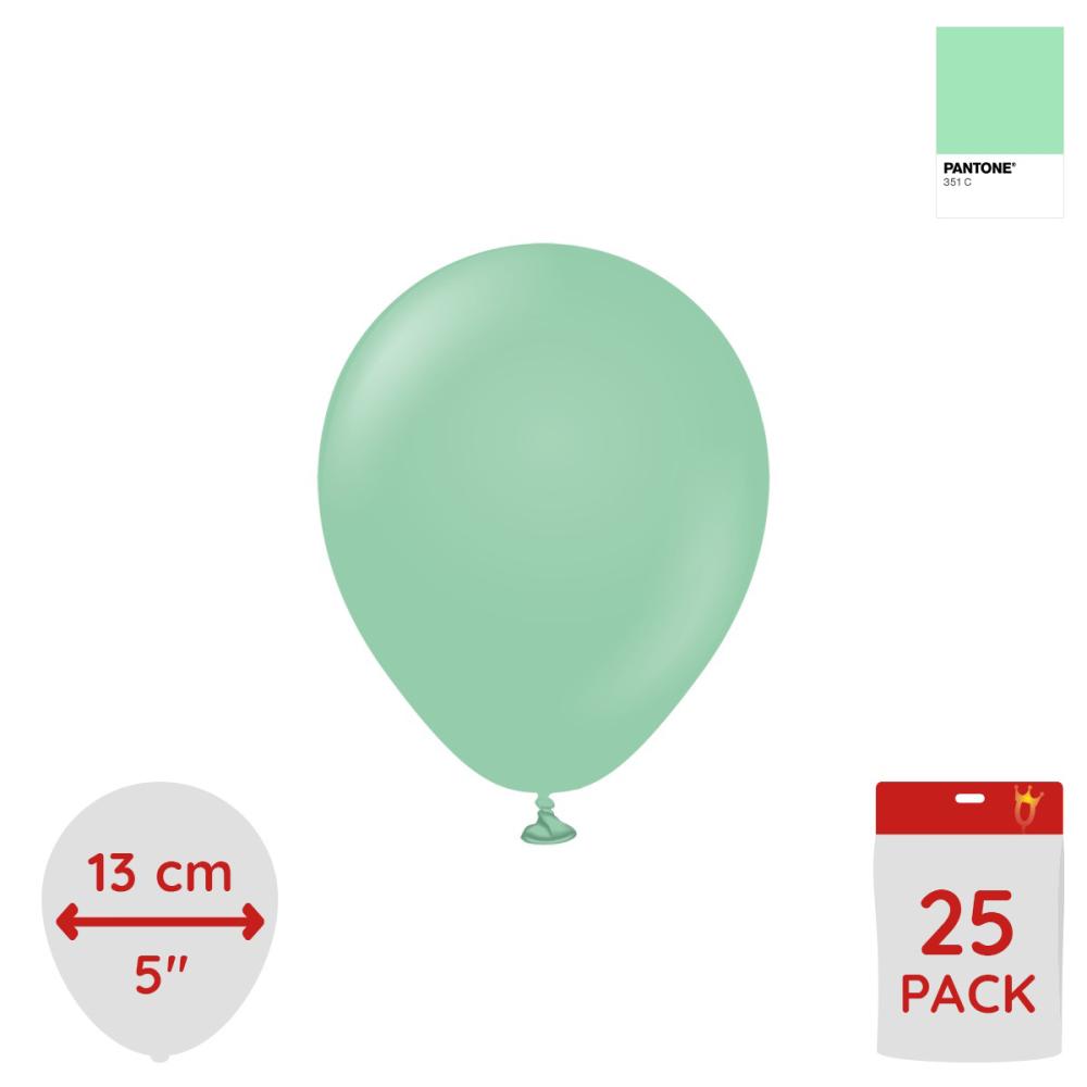 Latexballoons - Mint Green 13 cm 25-pack