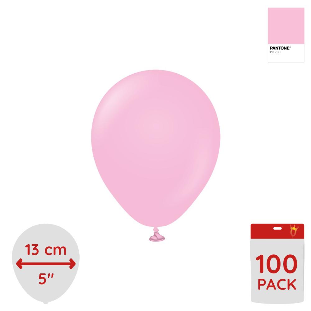 Latexballoons - Candy Pink 13 cm 100-pack