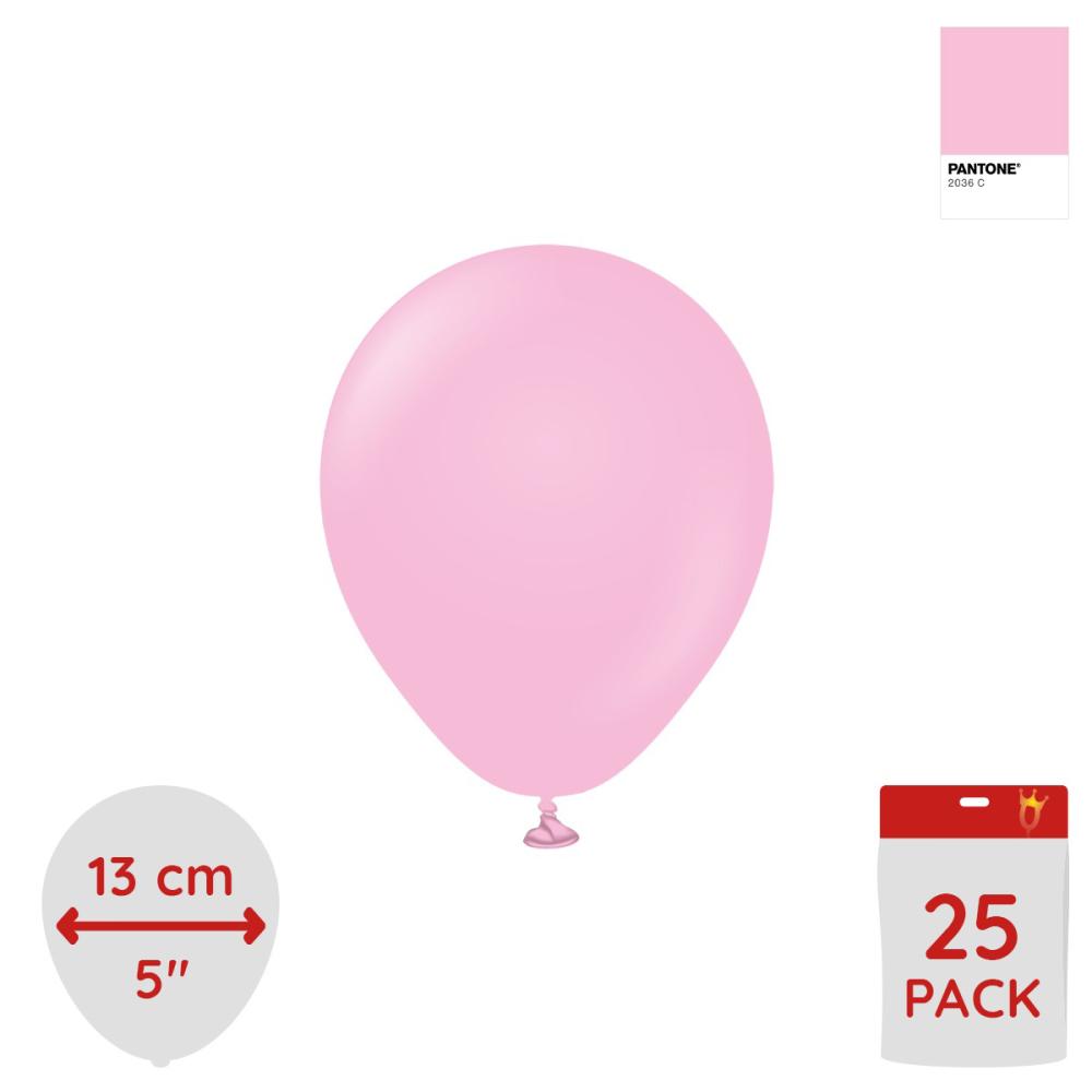 Latexballoons - Candy Pink 13 cm 25-pack