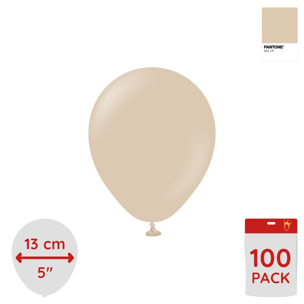 Latexballoons - Hazelnut 13 cm 100-pack