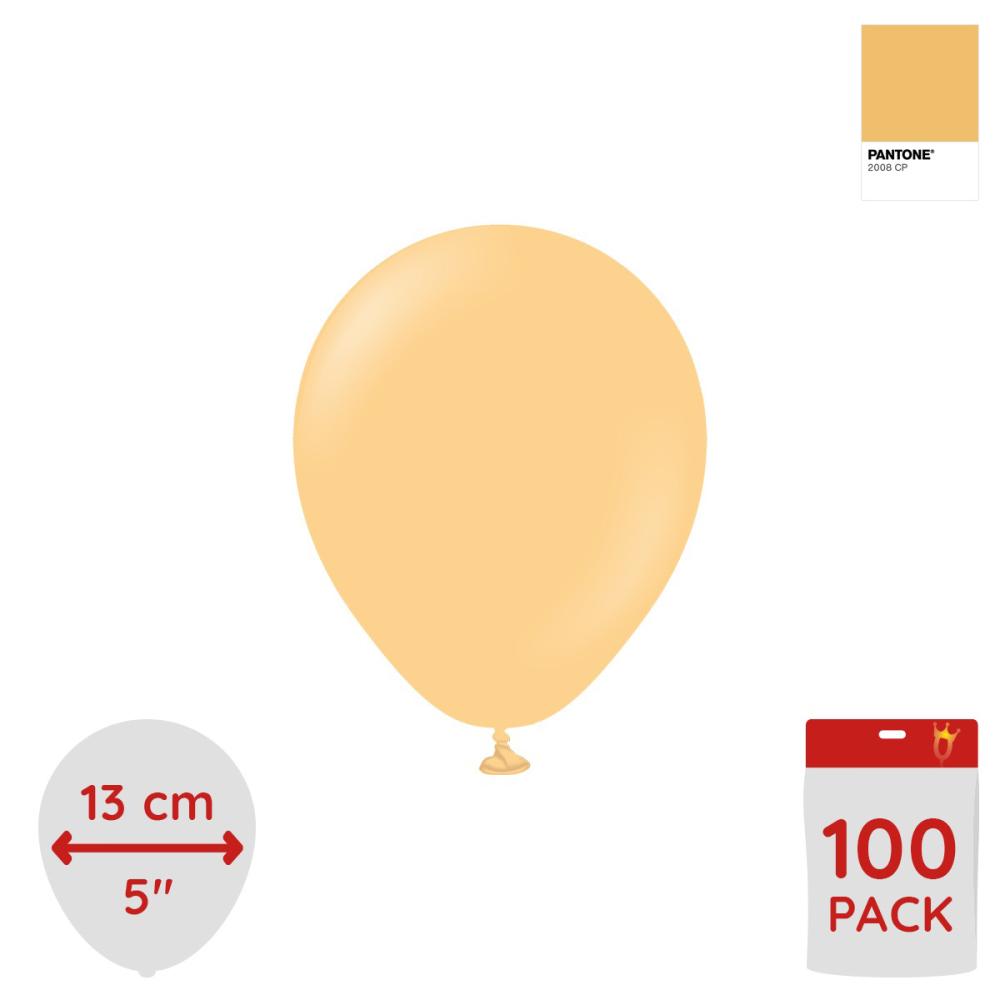 Latexballoons - Peach 13 cm 100-pack