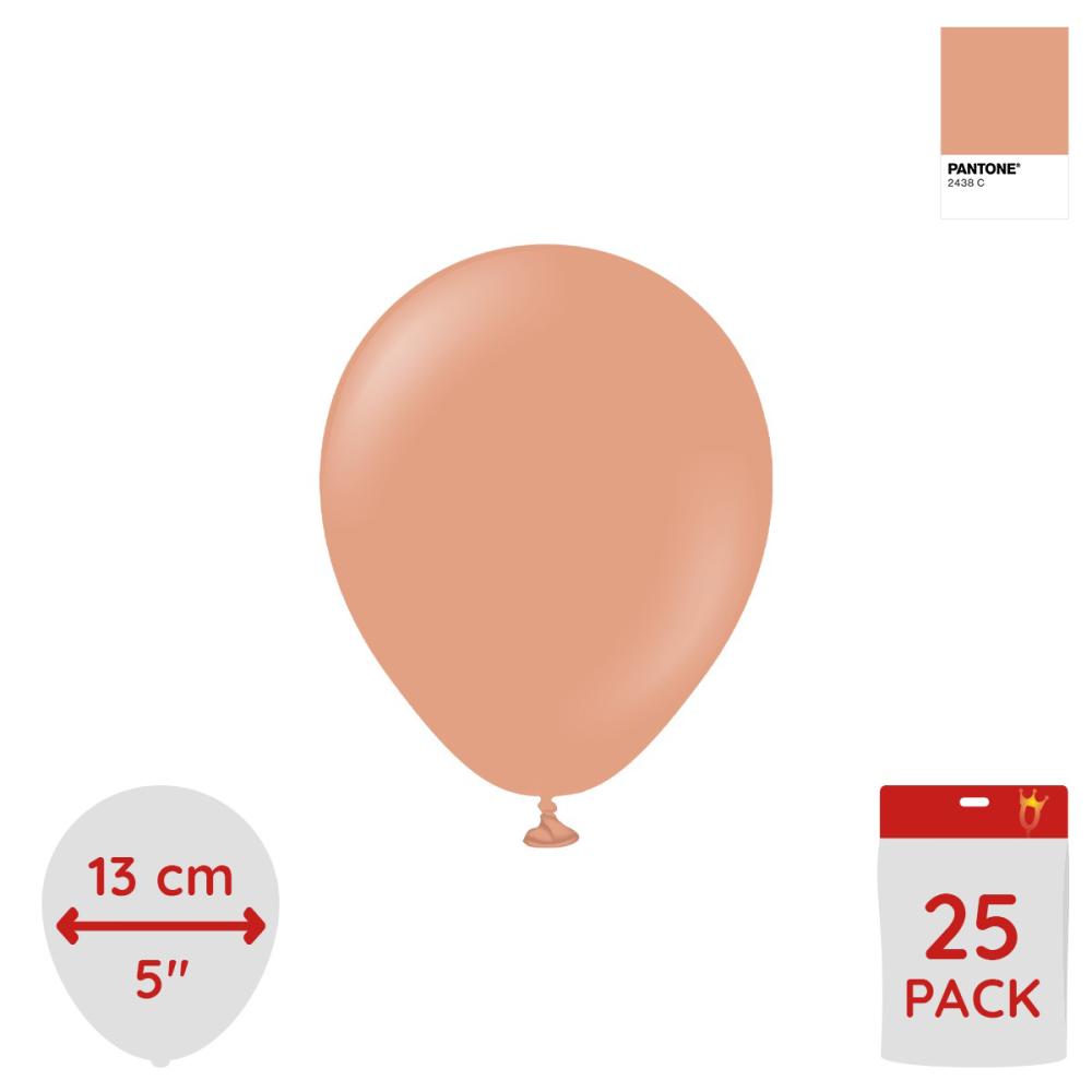 Latexballoons - Clay Pink 13 cm 25-pack