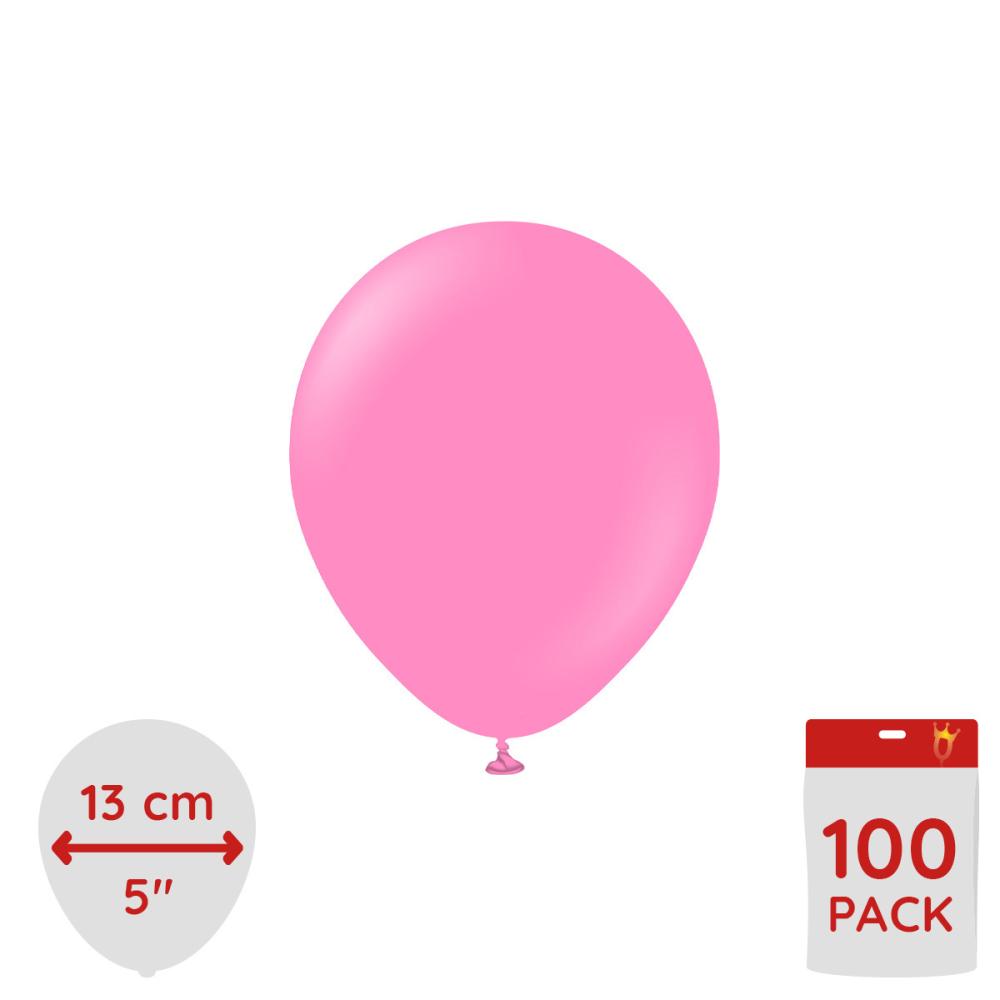Latexballoons - Queen Pink 13 cm 100-pack