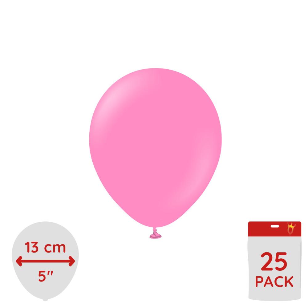 Latexballoons - Queen Pink 13 cm 25-pack