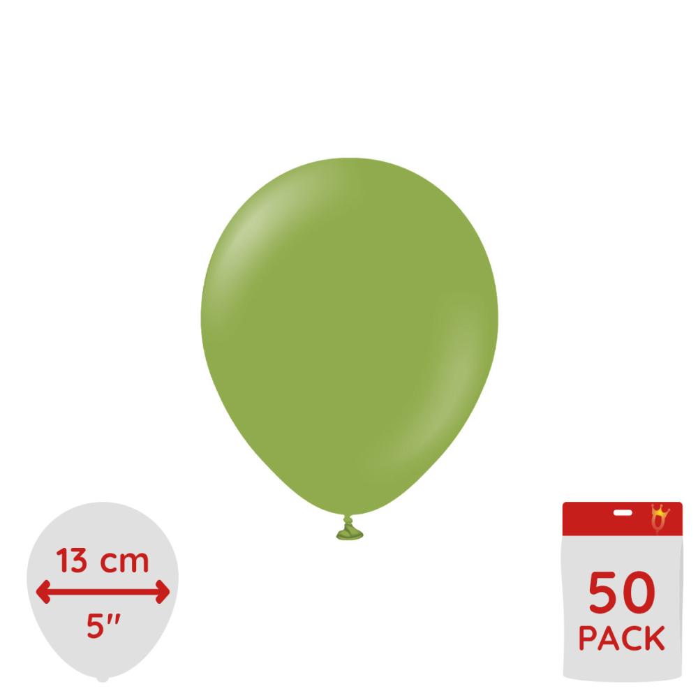 Latexballoons - Matcha 13 cm 50-pack