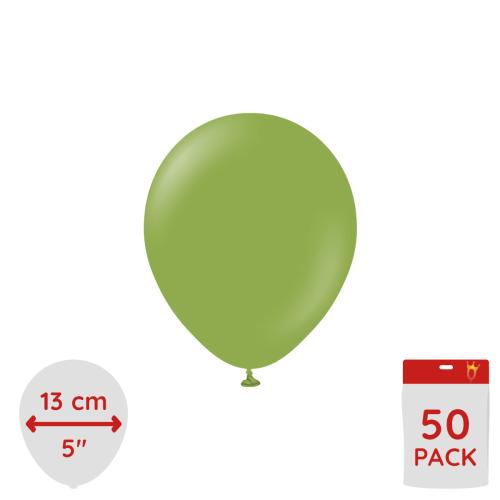 Latexballoons - Matcha 13 cm 50-pack